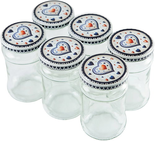 TORO Set of 6 jars for preserving 315 ml with lid - Canning Jar - Main image