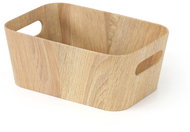 TORO Storage basket 26 × 18 × 11 cm, wood colour - Storage Box