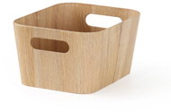TORO Storage basket 23 × 30,5 × 15,2 cm, wood colour - Storage Box