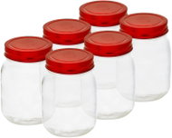 Toro Preserving Jar with Lid 380ml, 6pcs - Canning Jar