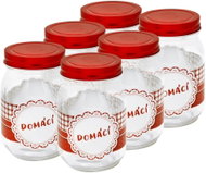 Toro Preserving Jar with Lid 500ml, 6 pcs, Domestic - Canning Jar