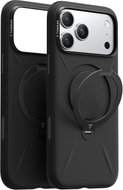 Torras Ostand Q3 Silicone Obsidian Black iPhone 17 Pro - Phone Cover