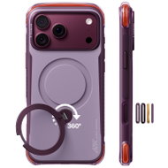 Torras Ostand Q3 Air Pro Violet Summit iPhone 18 Pro Max - Phone Cover