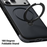 Torras Ostand Q3 Rugg Black iPhone 18 Pro Max - Phone Cover