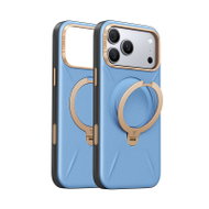 Torras Ostand Q3 VegSkin Blue iPhone 18 Pro Max - Handyhülle