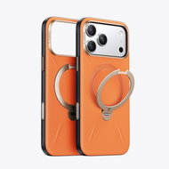 Torras Ostand Q3 VegSkin Orange iPhone 18 Pro Max - Phone Cover