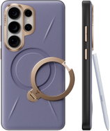 Torras Ostand Q3 VegSkin Dark Purple for Samsung Galaxy S26 Ultra - Phone Cover