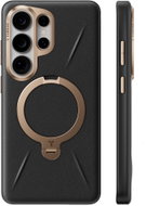 Torras Ostand Q3 VegSkin Obsidian Black for Samsung Galaxy S26 Ultra - Phone Cover