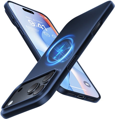 Torras OriginFit Mag Deep Blue iPhone 18 Pro Max - Phone Cover - Main image