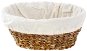 Kelesztő kosár TORO kelesztőkosár textilbéléssel, 27 × 20 × 10 cm, tengerifű - Ošatka na chleba