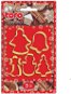 TORO Súprava vykrajovačov Vianočné 5 ks 5 cm zlaté - Vykrajovačky
