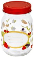 TORO Sklenice zavařovací ovoce 500 ml + víčko - Canning Jar