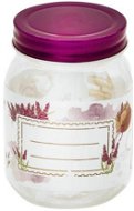 TORO Sklenice zavařovací levandule 380 ml + víčko - Canning Jar