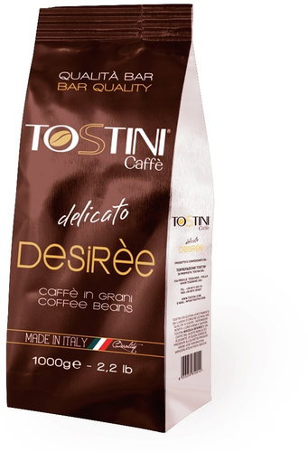 Tostini Desirée, zrnková, 1000 g - Káva - Hlavní obrázek