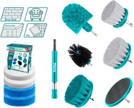 Total Čistící kartáče, sada 11ks, industrial - Sada na čištění aut