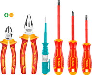 Total Electrician's tools set 6 pcs, industrial - Tool Set