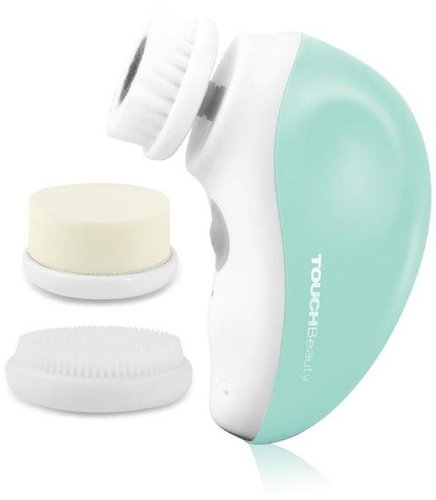 TOUCHBeauty 1387A 3in1 Cleansing Brush Green - Skin Cleansing Brush - Main image