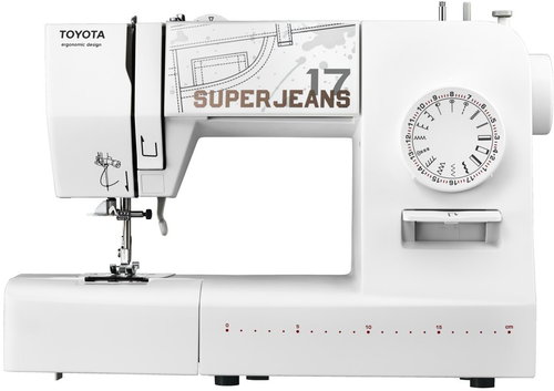 Toyota Super Jeans J17 White - Sewing Machine - Main image