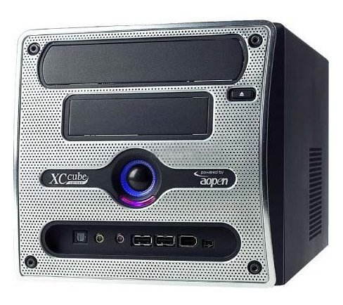 AOpen XC Cube EX65, pro P4 - i865G+ICH5, 2xDualCh. DDR400, int. VGA+AGP8x, 6-ch. audio, GLAN - PC Case - Main image