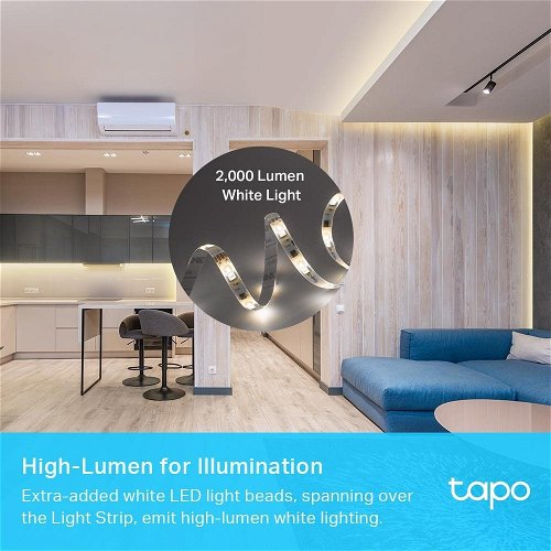 TP-LINK Tapo L930-10, Smart WiFi LED strip multicolour (2x5m), Homekit - LED  Light Strip
