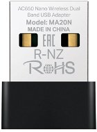 Mercusys MA20N, AC650 Nano - WiFi USB Adapter
