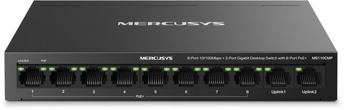 Mercusys MS110CMP, 8-Port FE + 2-Port Gigabit - Switch - Hauptbild