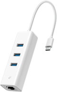 TP-Link UE330C, USB-C to Gigabit Ethernet, 3-Port USB hub - USB Adapter