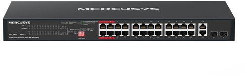 Mercusys MS128GP 28-Port-Gigabit-Switch mit 24 PoE+-Ports - Switch - Hauptbild
