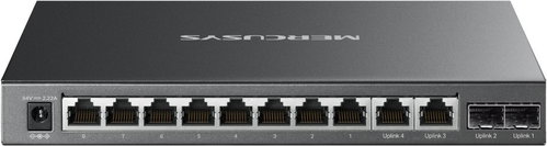 Mercusys MS112GMP, 12xGb (8xPoE+) desktop switch - Switch - Main image
