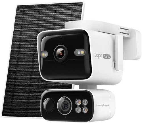 TP-Link Tapo C675D 4K Dual-Lens Solar Kit - IP Camera - Main image