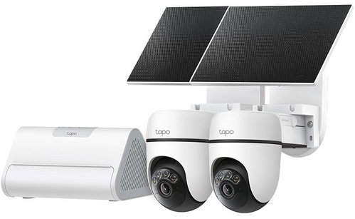 TP-Link Tapo HB112, Solar Cam 2K Pan/Tilt (2-Cam Kit) Main image TP-Link Tapo HB112, Solar Cam 2K Pan/Tilt (2-Cam Kit) - Camera System - Main image