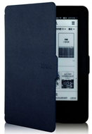 Durable Lock DL410 - Case for Amazon Kindle 8 - blue, magnetic closure, AutoSleep - E-Book Reader Case