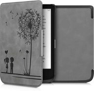 KW Mobile - Dandelion Love - KW5022803 - Case for Pocketbook 616/617/627/628/632/633 - grey - E-Book Reader Case