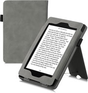 KW Mobile - Nubuck Moon Grey - KW5762022 - Pouzdro pro Amazon Kindle Paperwhite 1/2/3 - šedé - Pouzdro na čtečku knih
