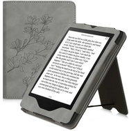 KW Mobile - Magnolias - KW5626208 - Case for Amazon Kindle Paperwhite 5 (2021) - grey - E-Book Reader Case