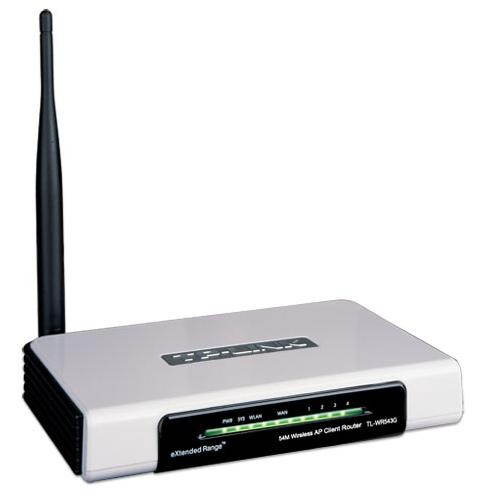 TP-LINK TL-WR543G - WiFi Router - Main image