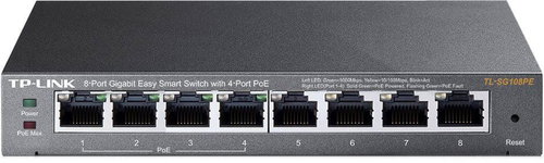TP-LINK TL-SG108PE - Switch - Main image
