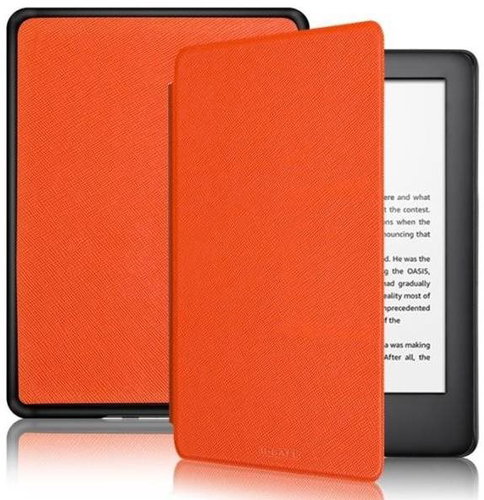 B-SAFE Lock 1288 - Case for Amazon Kindle 2019/2020, orange - E-Book Reader Case - Main image