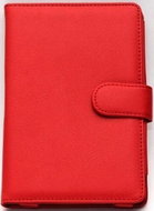 FORTRESS FT140 - Cover for Pocketbook 614/615/622/623/624/625/626/631/640/641 - red, magnet - E-Book Reader Case