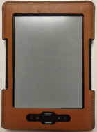 Tuff-Luv Sleek S4L brown - for Amazon Kindle 4 / 5 - case, stand - E-Book Reader Case