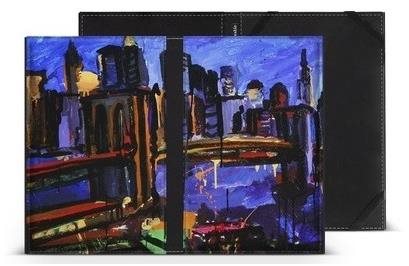 Caseable C02-AAN universal case for book readers - motif Alive At Night - E-Book Reader Case - Main image