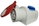 32 A / 5p combined 230 V, IP44