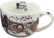 HOME ELEMENTS Porcelain Mug Cats in the City 500ml - Mug