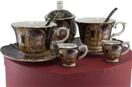 HOME ELEMENTS Porcelain Set - Complete Sets, Milk Jug and Sugar Bowl - Klimt - Porcelain Set