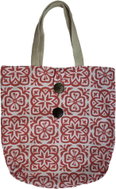 HOME ELEMENTS Cotton Bag 40 * 45cm, Flowers - Carry Bag