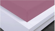 HOME ELEMENTS Stretch Sheet, Jersey, 180x200cm, Pink, Cotton - Bedsheet