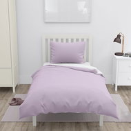 HOME ELEMENTS Cotton Bed Linen, White + Pink, Single Bed - Bed Linen
