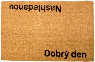 HOME ELEMENTS Rohožka s originálním textem, Dobrý den, 40x60 cm - Rohožka