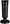 Madonna Cemetery Vase with Weight and Grid 30 cm, Black