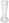 Madona Grave Vase with Weighted Base 32cm, White